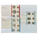 1978, 1979, 1980 US Mint proof sets