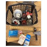 Lot of keyhole saws and misc