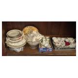 Bottom of cabinet contents