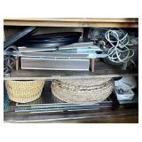 Lower cabinet contents