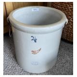 4-gallon Red Wing crock with handles