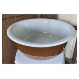 15" diameter Hall mixing bowl --very heavy