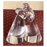 Steuben crystal Love Embrace figure
