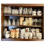 Contents of L upper cabinet