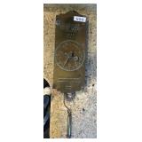 Antique 60# hanging brass milk scale