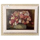 Original floral oil painting 15x19