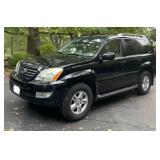 2005 Black Lexus GX470 SUV --one owner