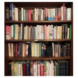 4 shelves of books