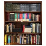 4 shelves of books