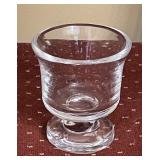 Steuben crystal toothpick holder
