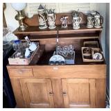 Antique dry sink 48" x 21" x 50" tall