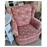 Upholstered chair --needs some TLC