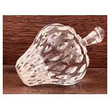 Waterford crystal strawberry paperweight