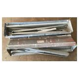 Folding metal saw horses 32" wide