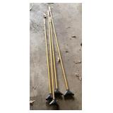 Set of 4 Free Glide shuffleboard sticks
