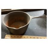Deep cast-iron pot