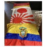 Assorted flags