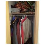 Contents of foyer closet