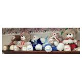 Collection of stuffed bears