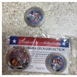 2008 Barack Obama coin collection