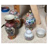 Asian vases and ginger jars