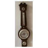 Wall-mount banjo barometer