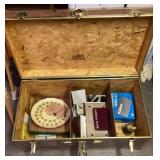 Small trunk with miscellaneous