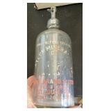 12" St. Louis Mineral Water Co. seltzer bottle