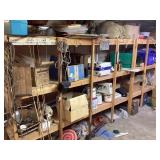 Contents of shelves
