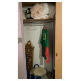 Contents of closet