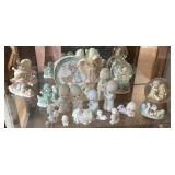 Precious Moments figurines, etc.