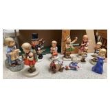 11 Goebel figurines
