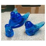 Glass bluebirds
