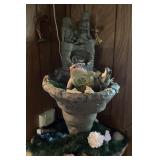 30" concrete fountain