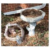 Concrete yard ornaments
