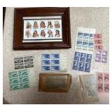 Uncancelled US postage stamps
