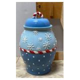 Christmas cookie jar