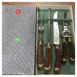 Anton Wingen Jr. carving set