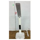 Dimmable LED desk lamp, clock, thermometer