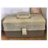Tackle box with contents