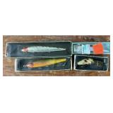 4 fishing lures