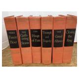 6 volumes of Winston Churchill books