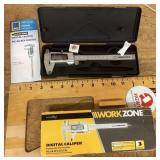 Work Zone digital caliper