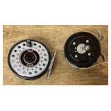 Zebco Z56 and Martin 63 fly fishing reels