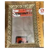 Mirrored vanity tray