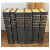 Abraham Lincoln books in 6 volumes