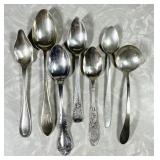 Sterling silver spoon cleanup lot