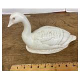 Ceramic sitting goose