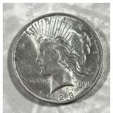 1923 Peace dollar