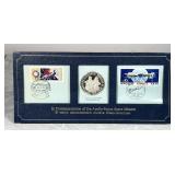 Sterling silver commemorative proof coin